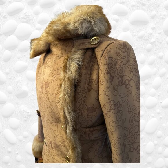 “Y2K Baby Phat Faux Fur Coat,” “Kimora Lee Simmons GIRLZ” “Collector’s Item! M - Picture 5 of 15